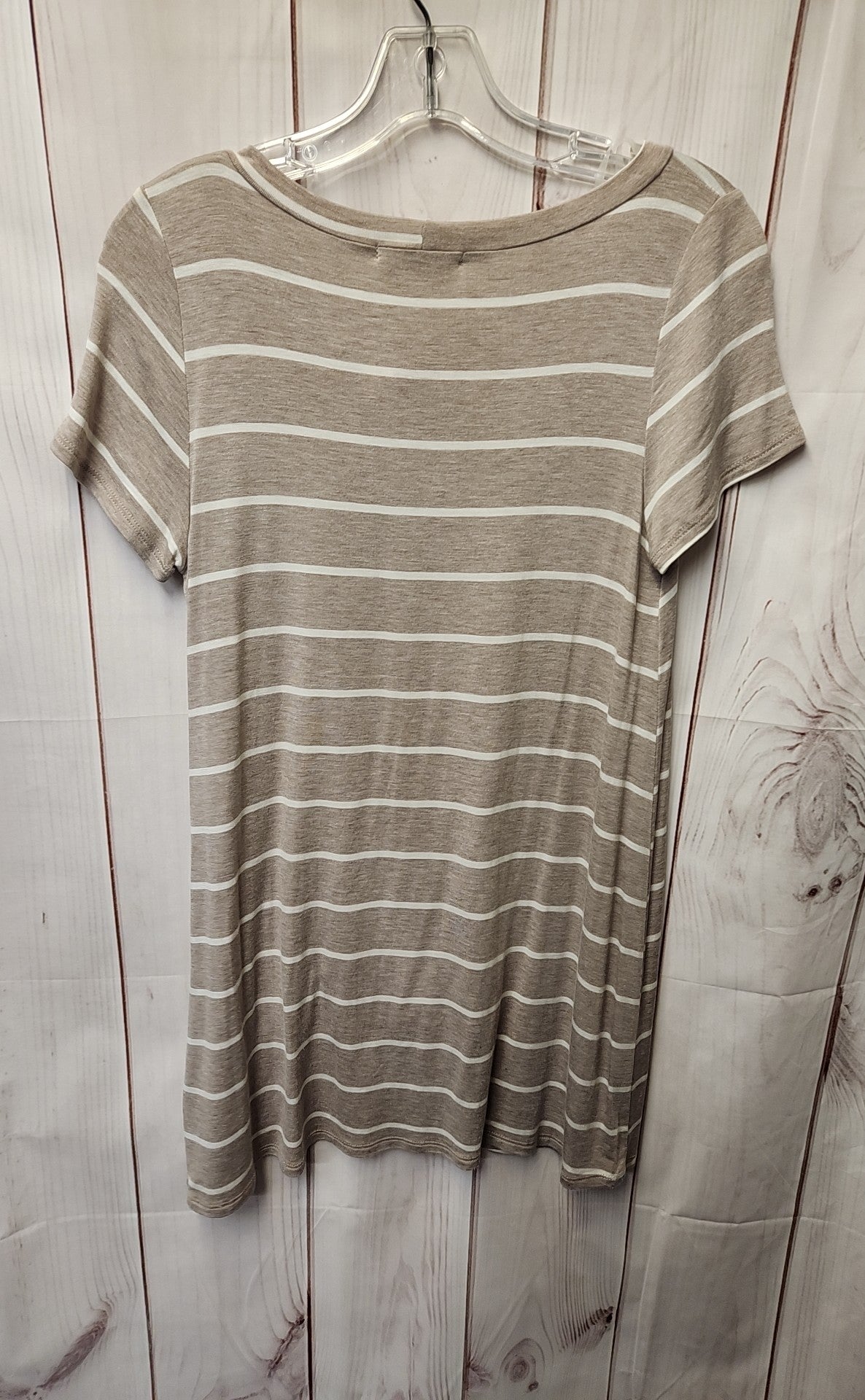 NWT Emerald Women's Size S Brown Short Sleeve Top