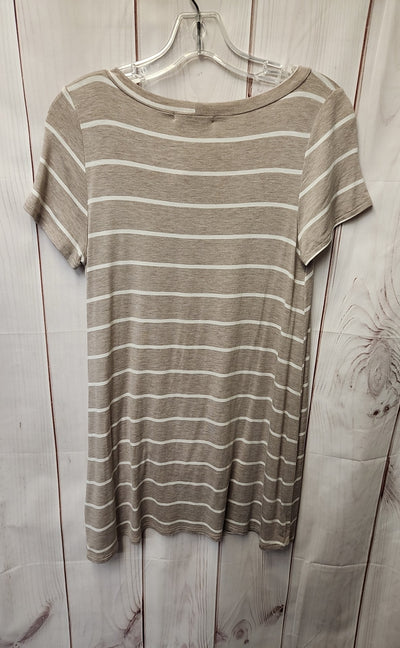 NWT Emerald Women's Size S Brown Short Sleeve Top