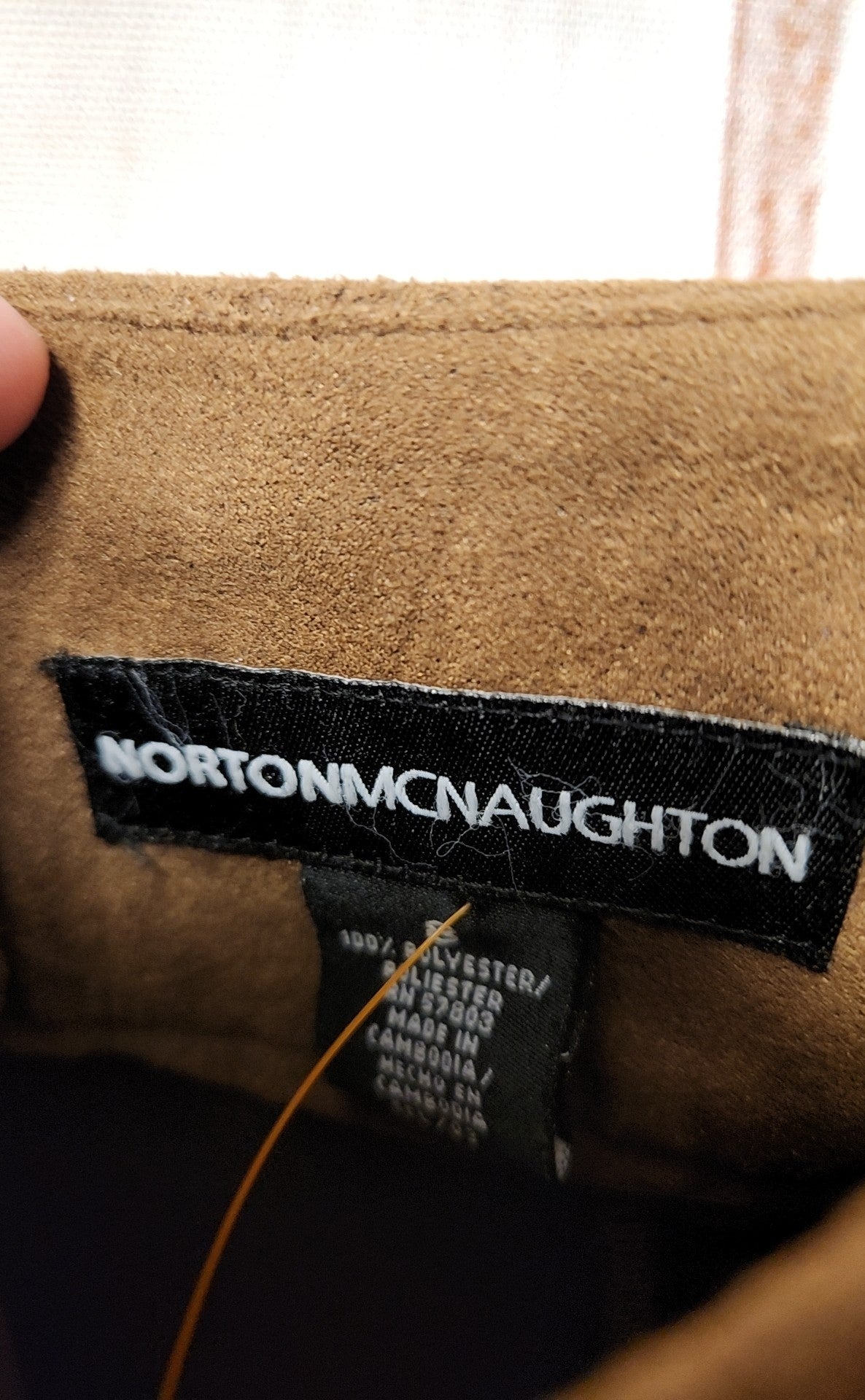 Norton McNaughton Women's Size 8 Brown Skirt