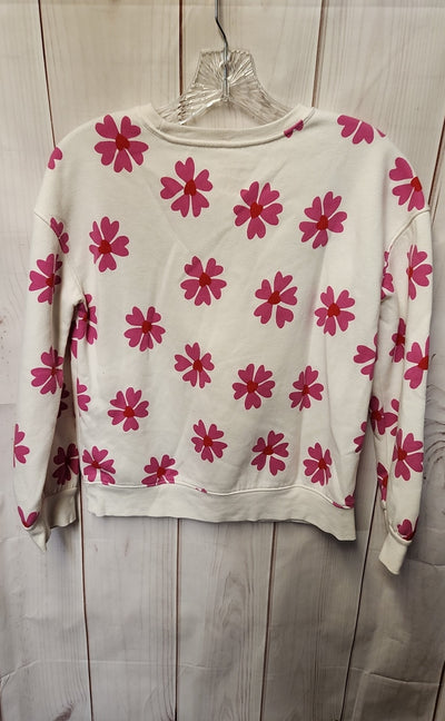 Cat & Jack Girl's Size 14 White Sweatshirt