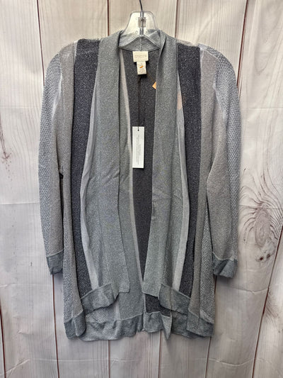 NWT Chico's Women's Size 3 = XL Gray Cardigan