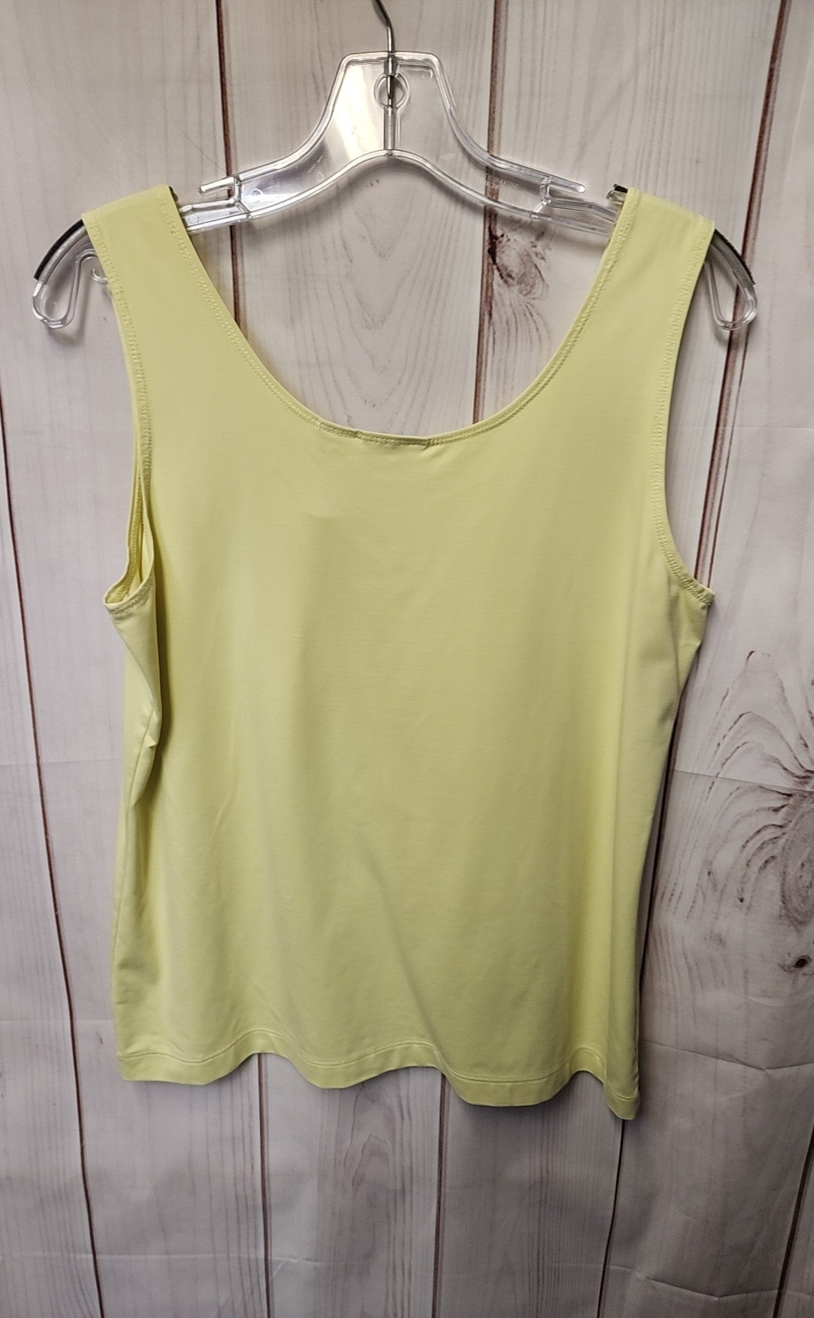 Chico's Women's Size 2 = US L Yellow Sleeveless Top