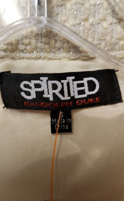 Spirited Randolph Duke Women's Size S Cream Vest