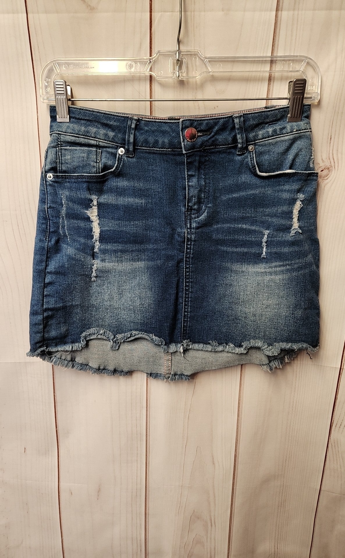 Calvin Klein Women's Size 10 Blue Skirt Boyfriend