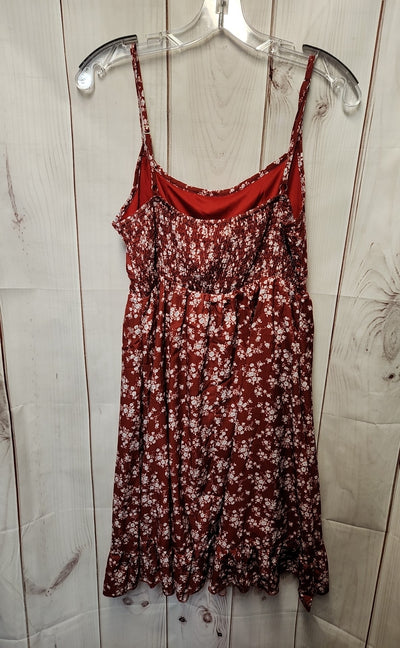 Grace Karin Women's Size M Red Floral Dress