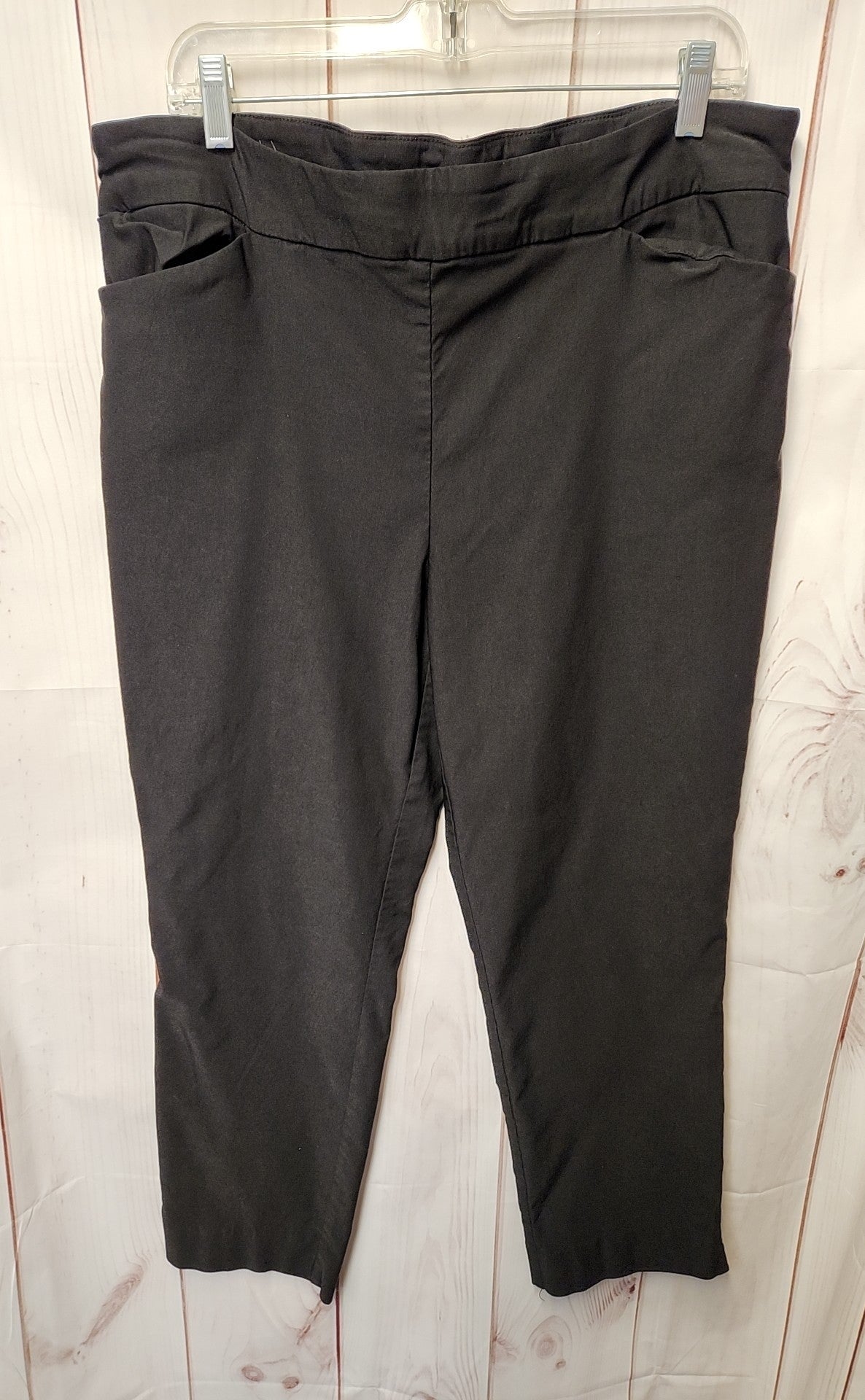 Hilary Radley Women's Size XL Black Pants