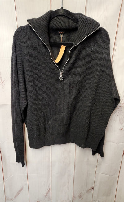 Quince Women's Size L Black Sweater
