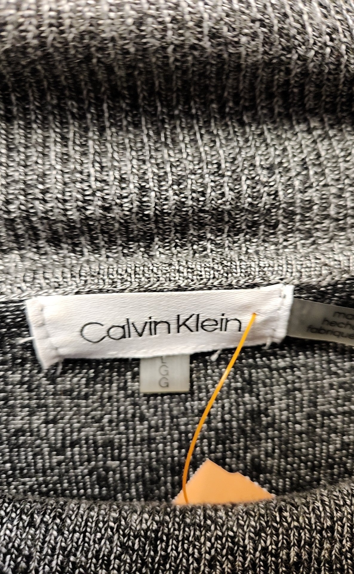 Calvin Klein Women's Size L Gray Sweater