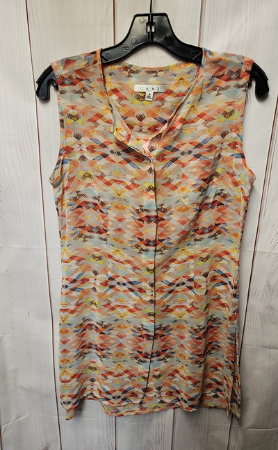 Cabi Women's Size S Pink Sleeveless Top