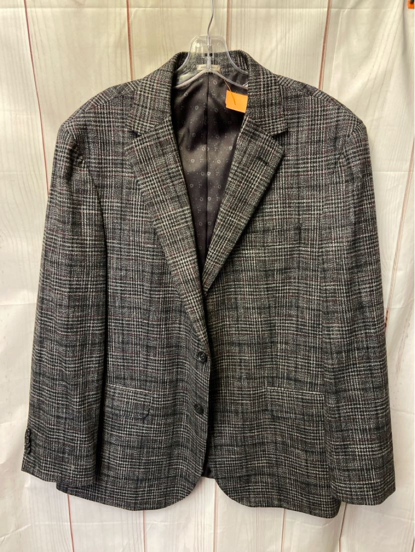 Joseph Abboud Men's Size 46 Gray Sport Coat