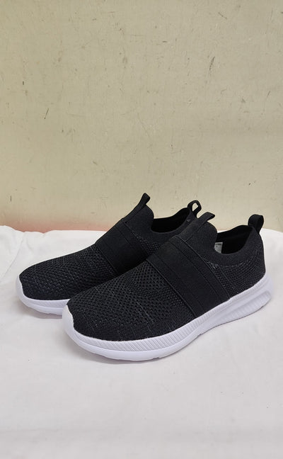 Athletic Works Men's Size 9 Black Sneakers Shoes