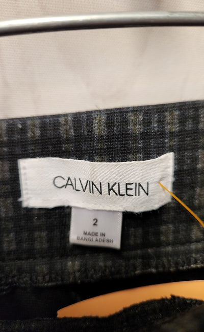Calvin Klein Women's Size 2 Black Pants