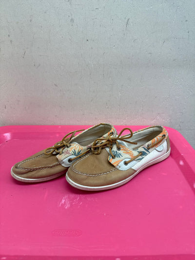 Sperry Women's Size 9-1/2 Tan Flats