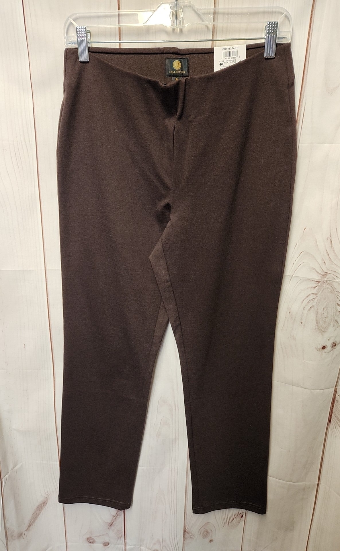 NWT JM Collection Women's Size M Petite Brown Pants