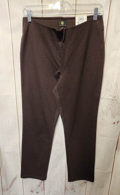 NWT JM Collection Women's Size M Petite Brown Pants