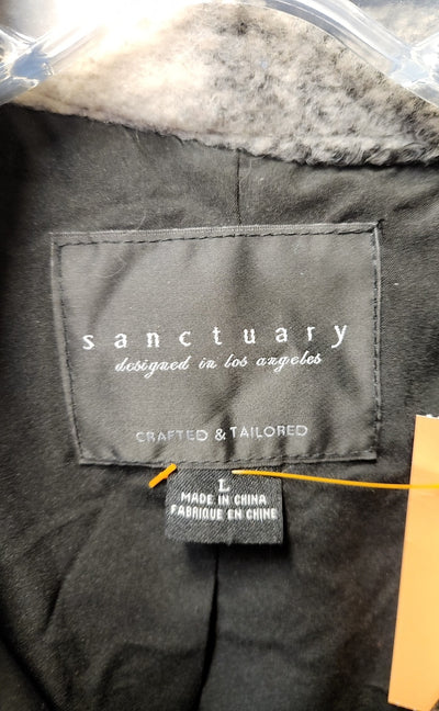 Sanctuary Women's Size L Black & Gray Jacket