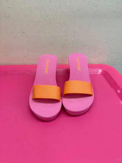 Colin Stuart Women's Size 6 Pink Sandals