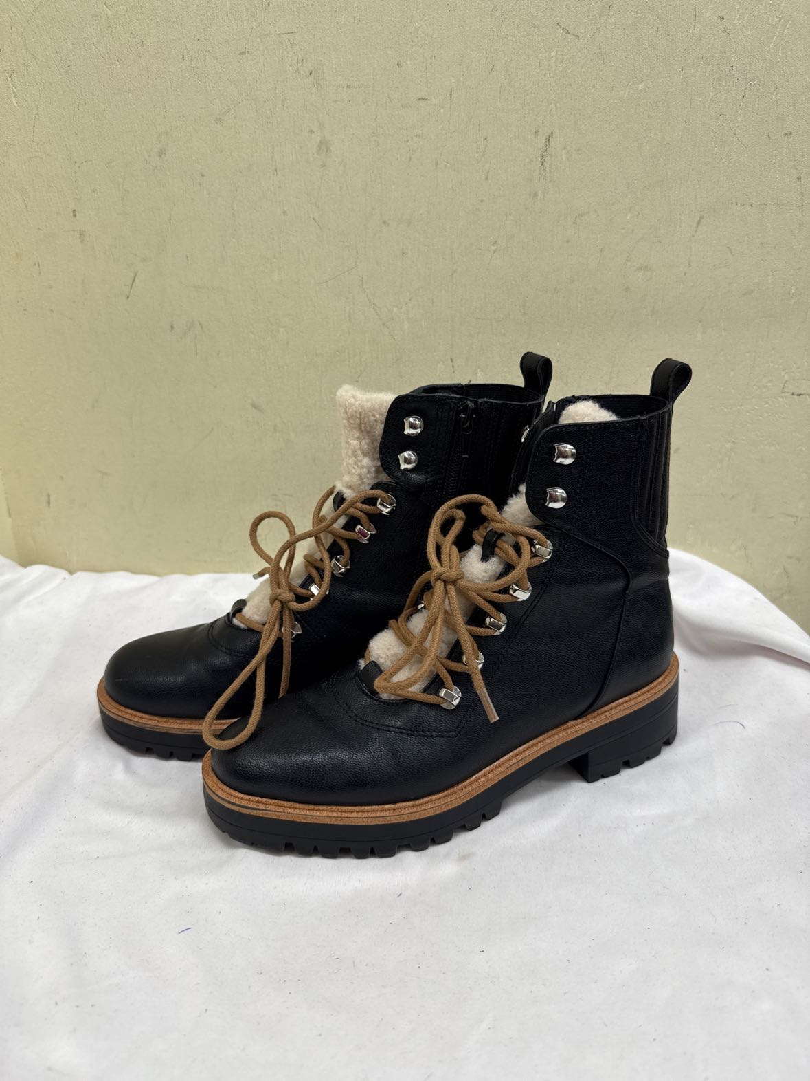 Nine West Women's Size 7-1/2 Black Boots Shoes