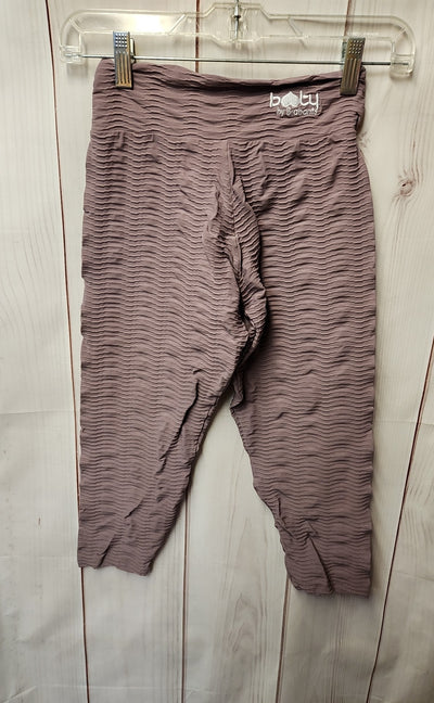 Booty by Brabrants Women's Size S Purple Active Capris