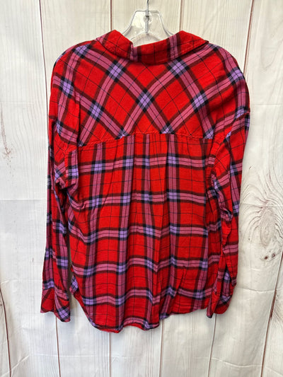 BP Women's Size S Red Long Sleeve Top