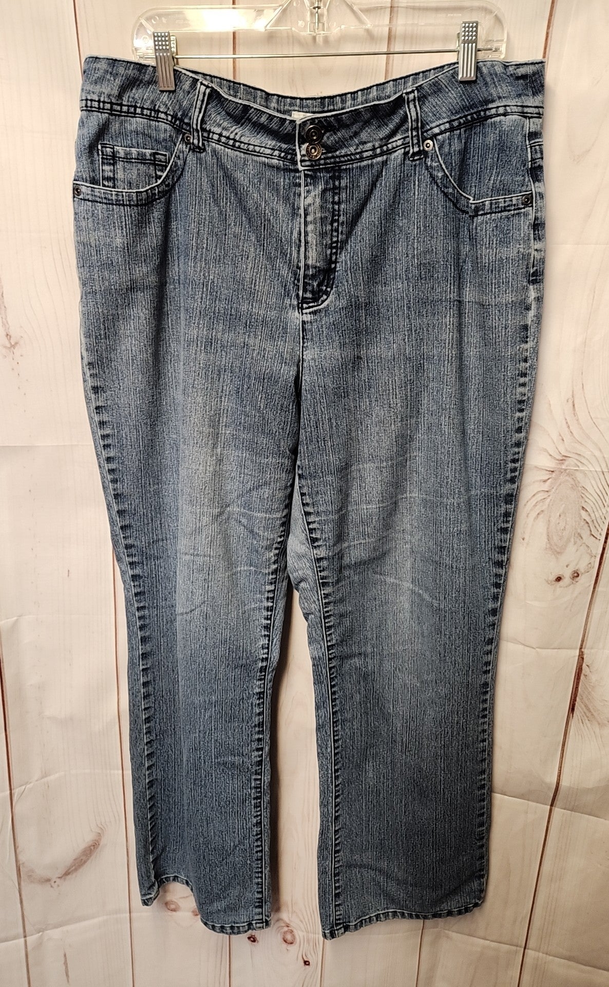 Christopher & Banks Women's Size 33 (15-16) Blue Jeans