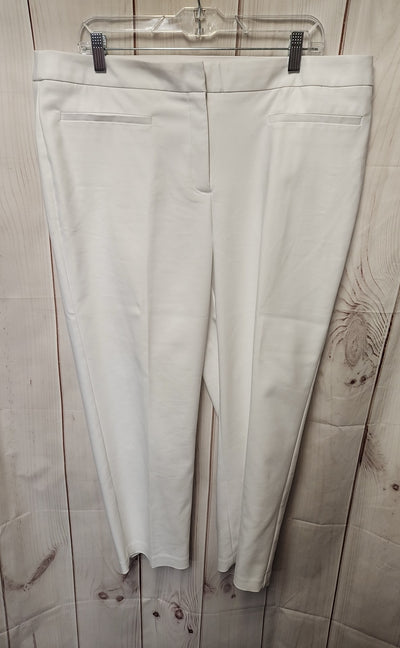 Chico's Women's Size 3 = US 16 White Pants