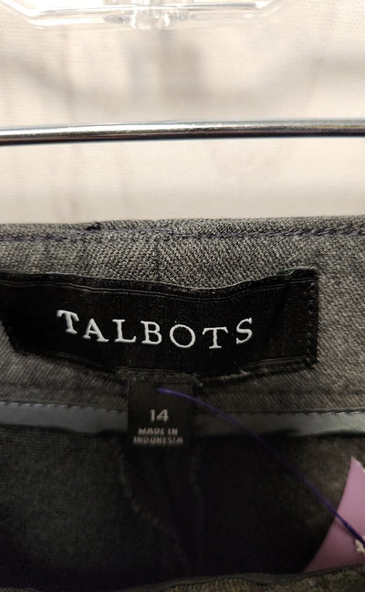 Talbots Women's Size 14 Gray Pants