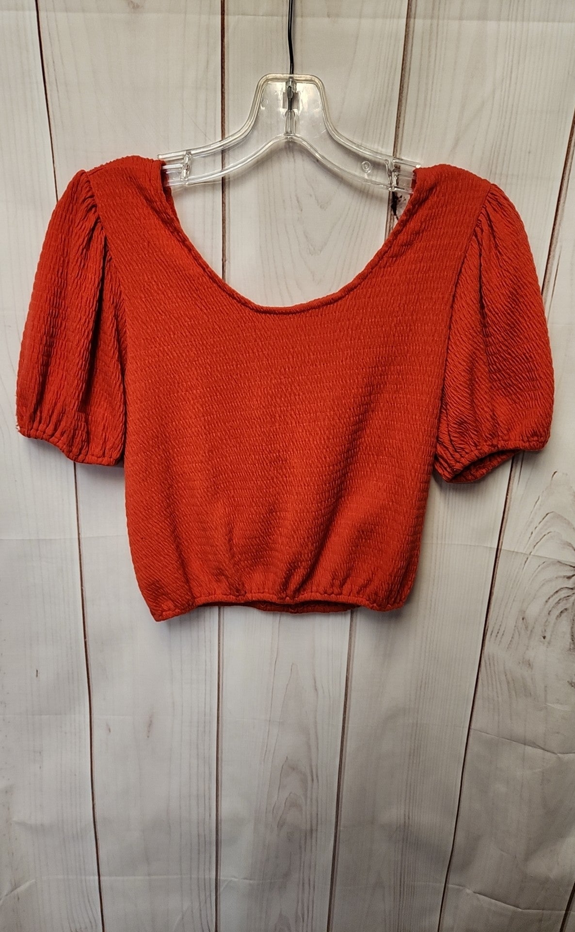 Lulus Women's Size XS Red Short Sleeve Top
