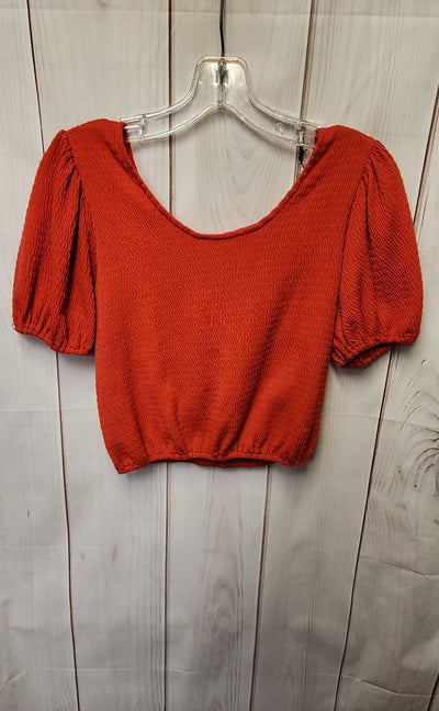 Lulus Women's Size XS Red Short Sleeve Top