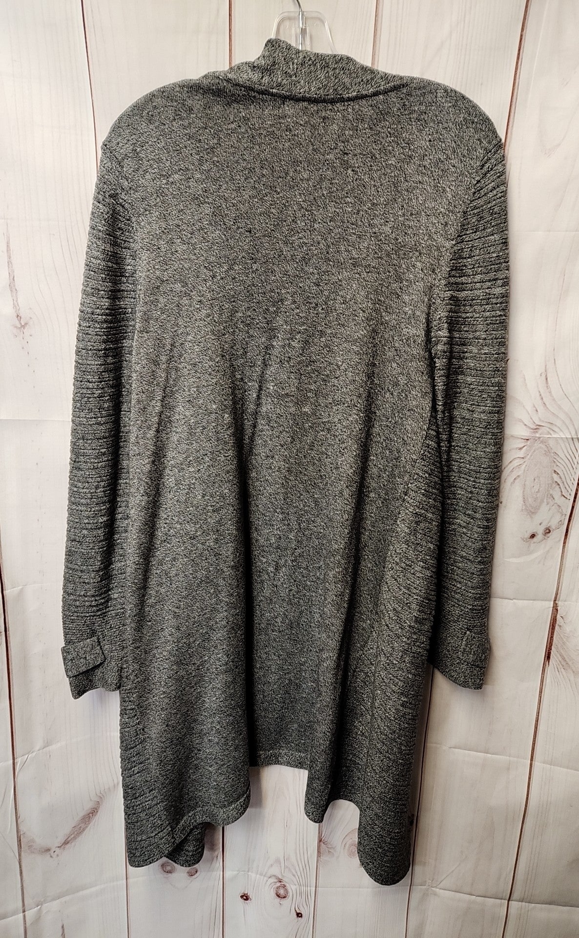 Nic & Zoe Women's Size L Petite Gray Cardigan