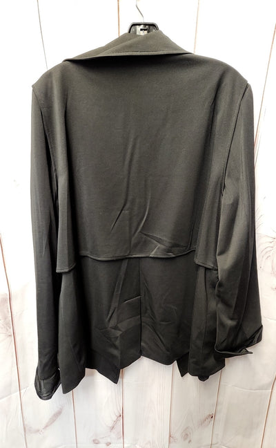 Adrianna Papell Women's Size XL Black Jacket