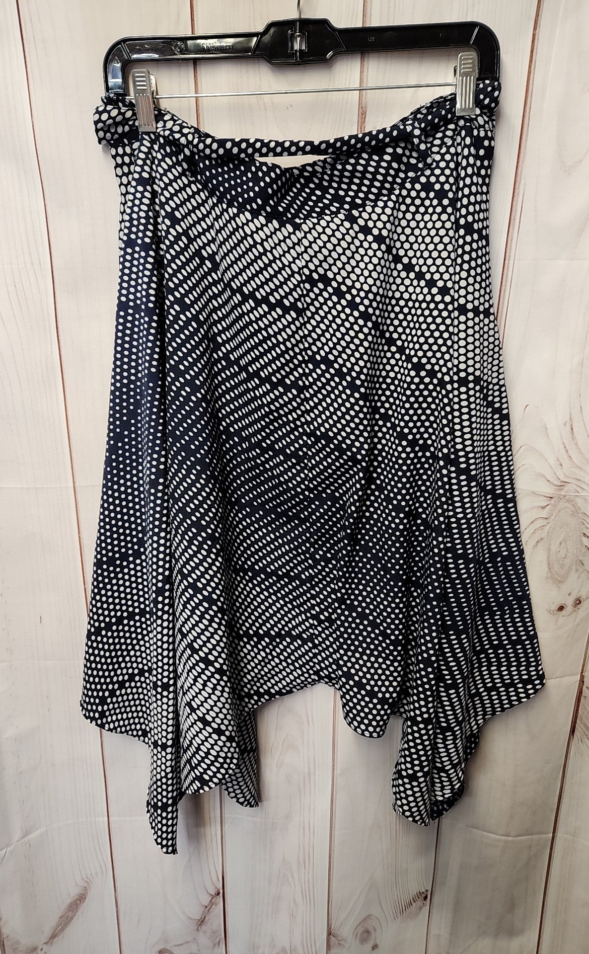 Banana Republic Women's Size 8 Navy & White Skirt