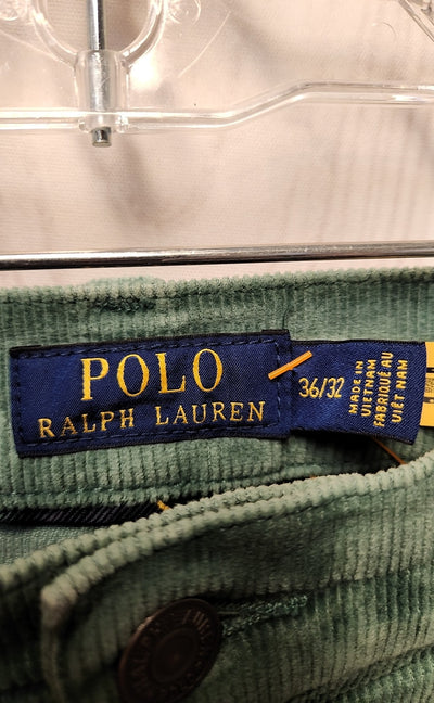 Polo by Ralph Lauren Men's Size 36x32 Green Corduroy Pants