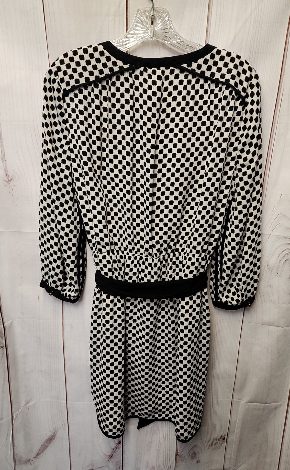 Banana Republic Women's Size 6 White & Black Dress