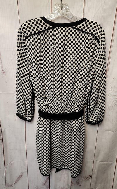 Banana Republic Women's Size 6 White & Black Dress