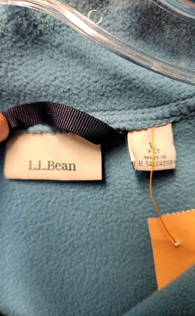 LL Bean Women's Size L Petite Blue Sweatshirt