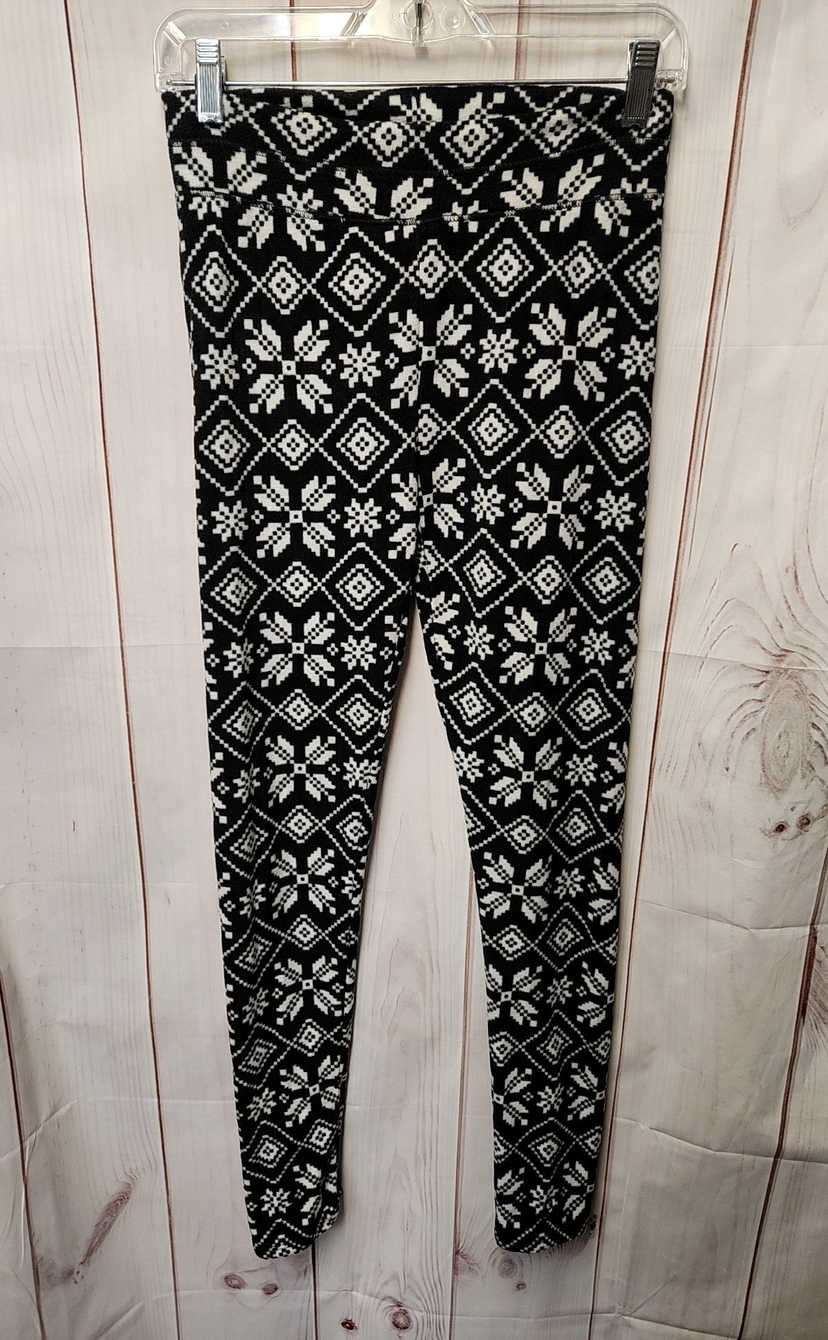Cuddl Duds Women's Size S Black & White PJ Bottoms