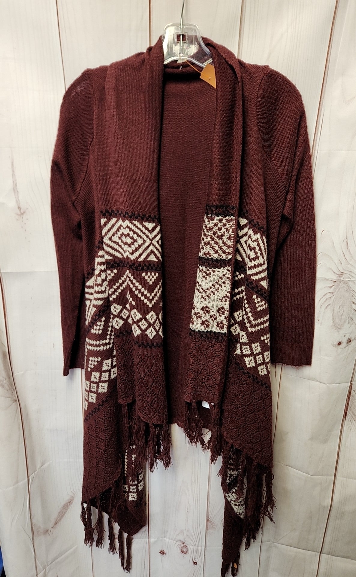Hippie Rose Women's Size M Red Cardigan