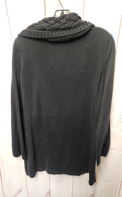 Tahari Women's Size L Black Sweater