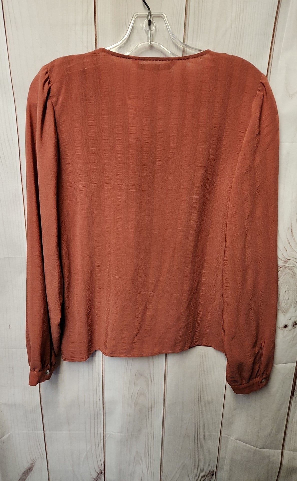 Zara Women's Size M Red Long Sleeve Top