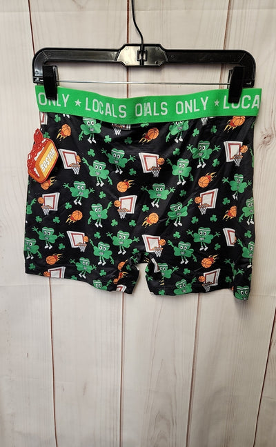 NWT Locals Only 3 Point Clover Men's Size XL Black Underwear