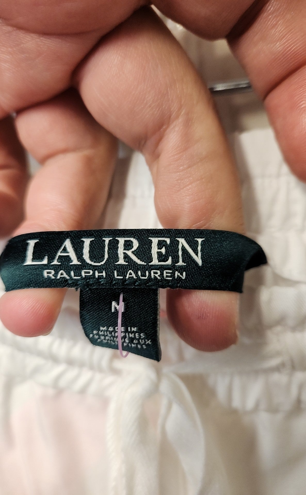 NWT Lauren by Ralph Lauren Women's Size M White Skirt