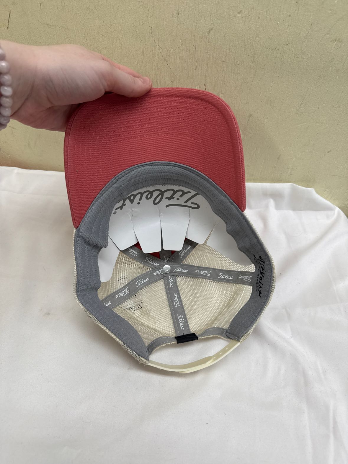 Titleist Size Adjustable Pink Hat