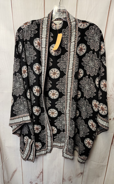 Max Studio Women's Size 1X Black Cardigan
