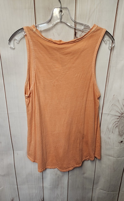 Lucky Brand Women's Size S Peach Sleeveless Top
