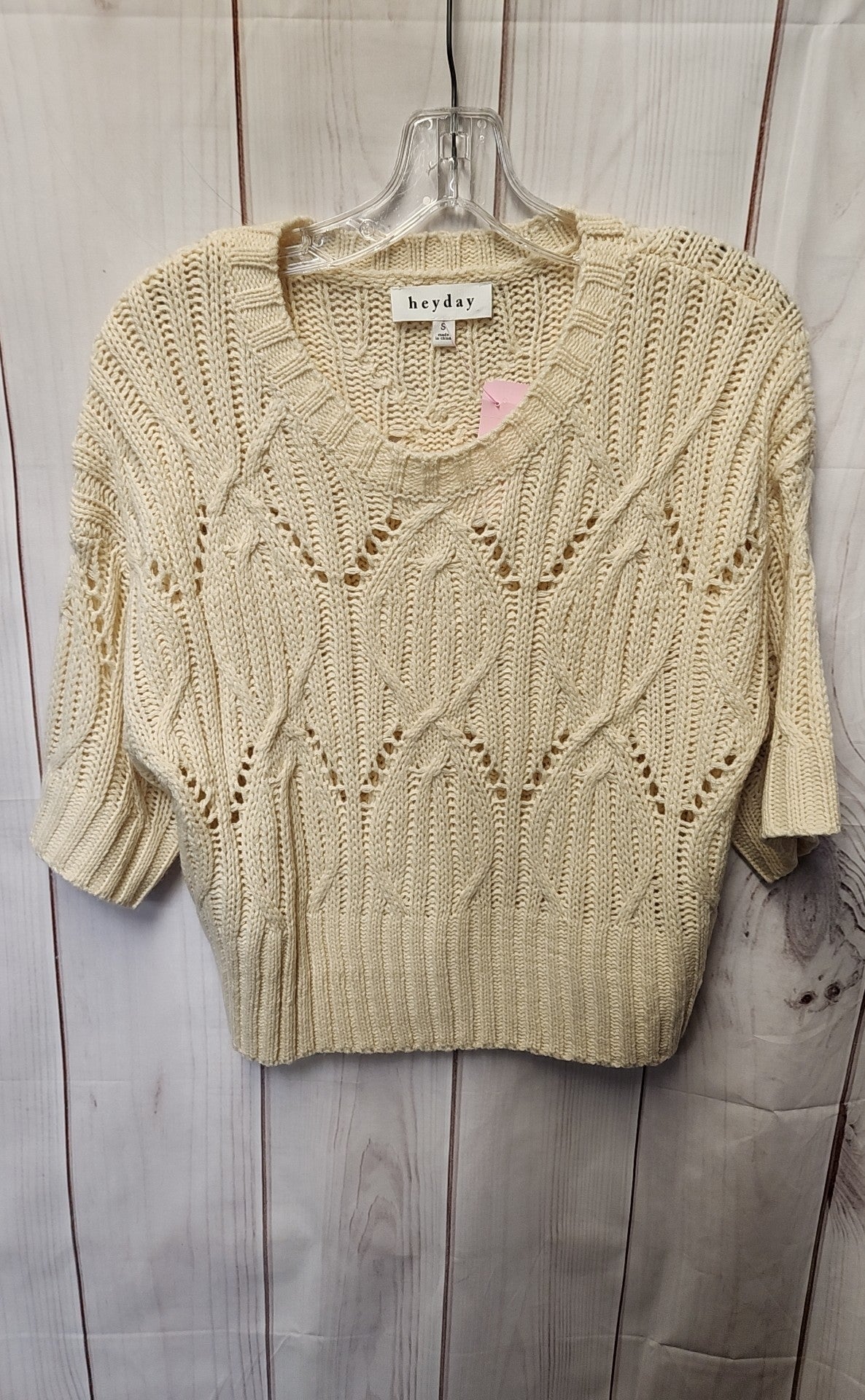 Hey Day Women's Size S White Sweater