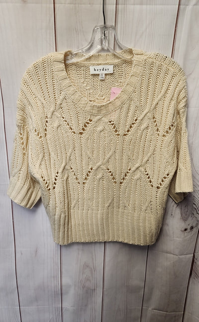 Hey Day Women's Size S White Sweater