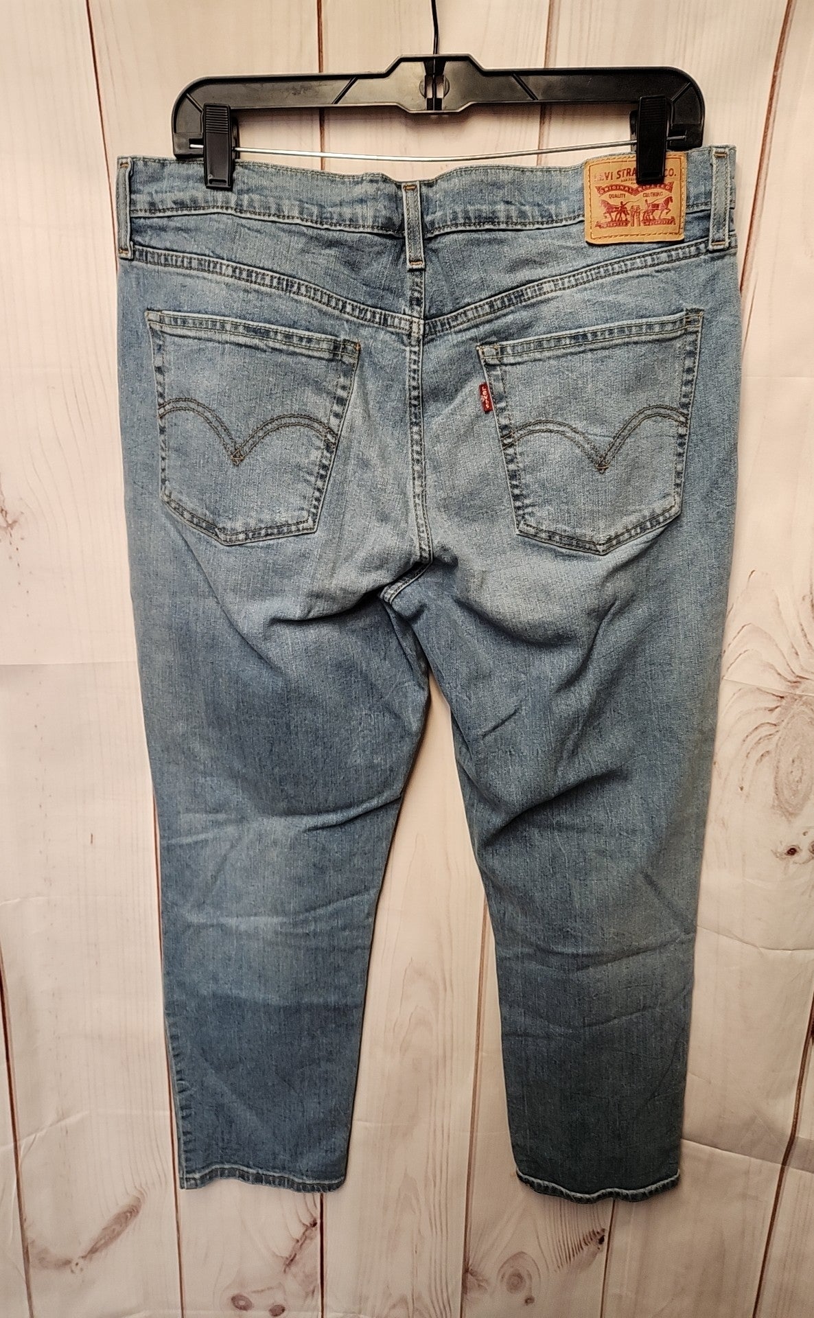 Levis Women's Size 31 (11-12) Blue Jeans Boyfriend
