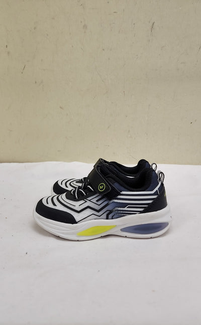 Striderite Boy's Size 7 Black & White Shoes