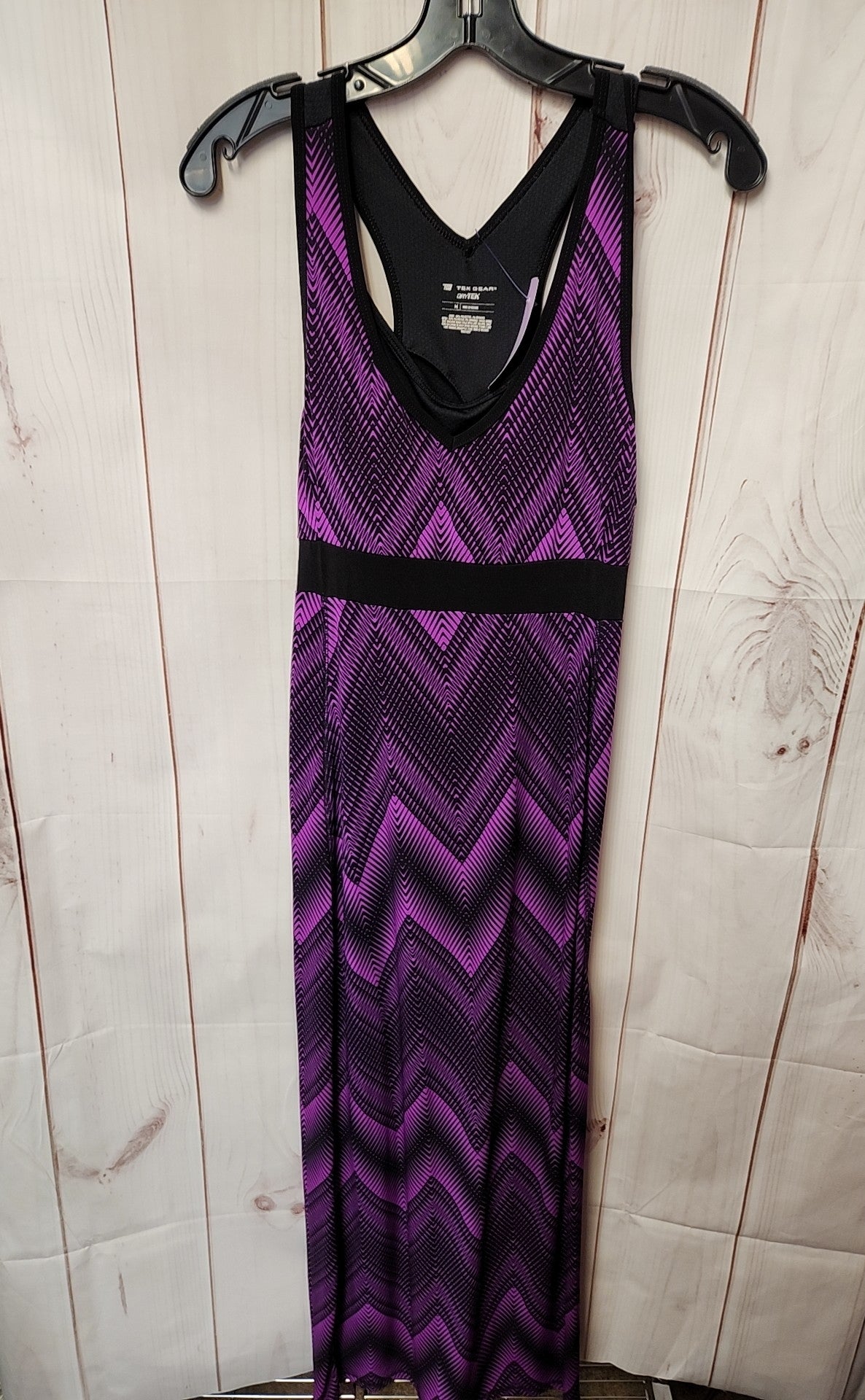 Tek Gear Women's Size M Black & Purple Dress